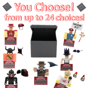 You Choose Roblox Series 1 Mystery Box Toy Code Exclusive Online Item Rare Ebay - other toys roblox series 1 noobertuber action figure mystery box