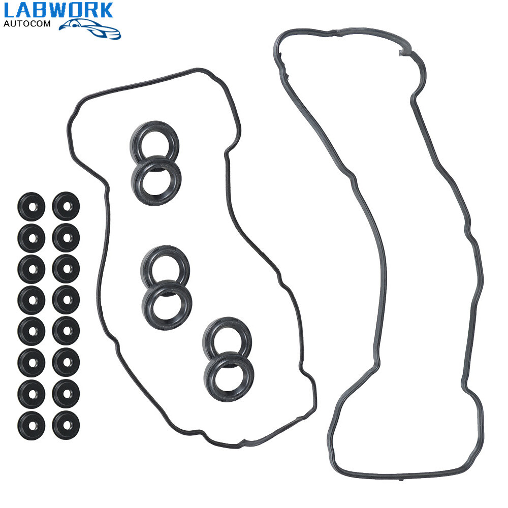 Valve Cover Gasket Set For Toyota/Lexus V6 – Compatible With Camry, Highlander, Sienna, ES300, RX300, 3.0L 3.3L, Replaces VS50588R