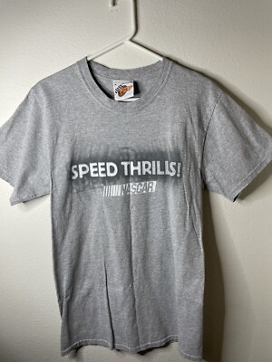 Winners Circle Nascar Faster Than Your Average Joe Gray T shirt size Medium.