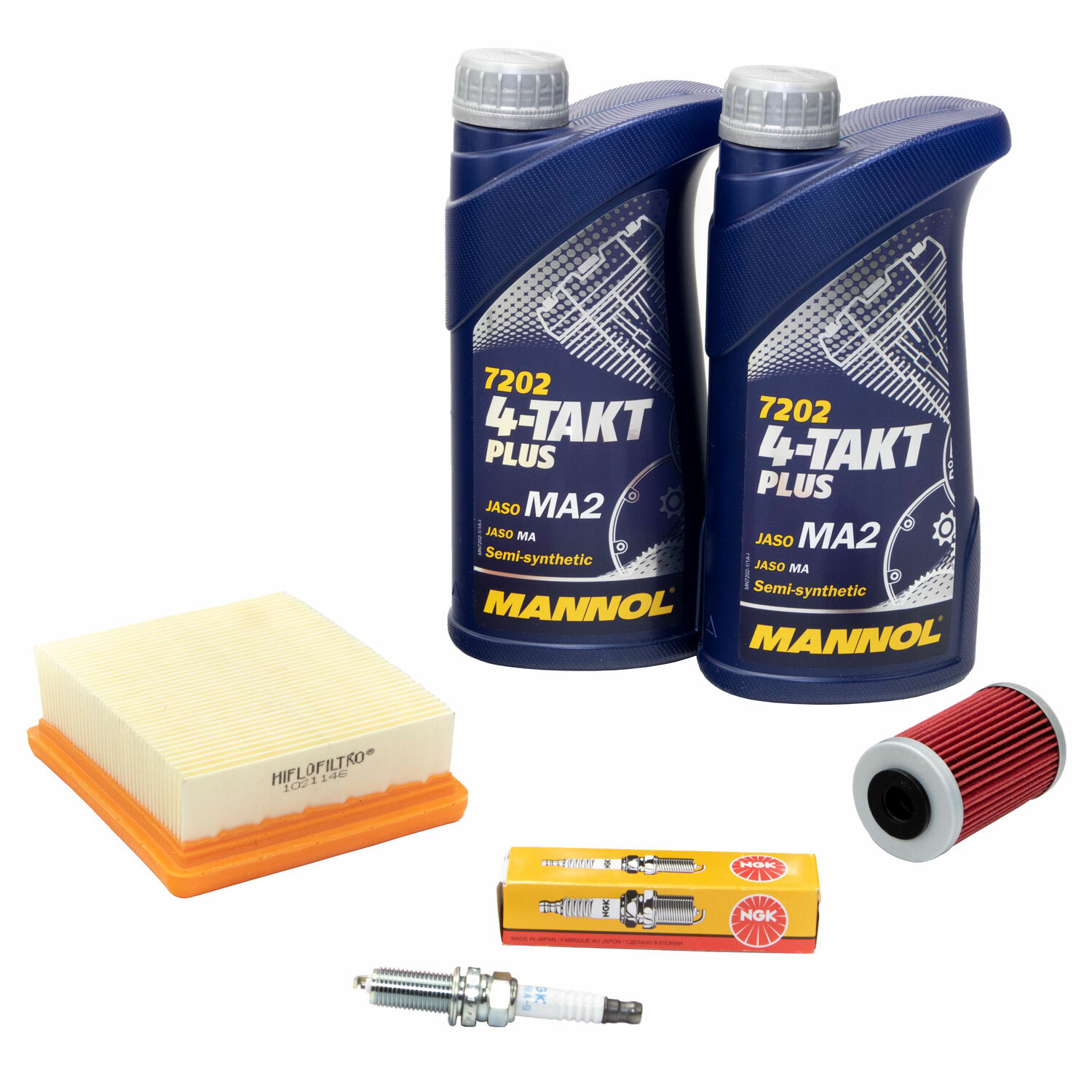 Wartungspaket für KTM Duke 390 125 200 1114 Öl 2L+Luftfilter+Ölfilter+Zündkerze eBay