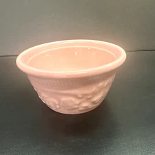 VTG - T.S.T. Genuine Oven Serve Ware Custard Dessert Cup Ramekin Bowl - Pink USA