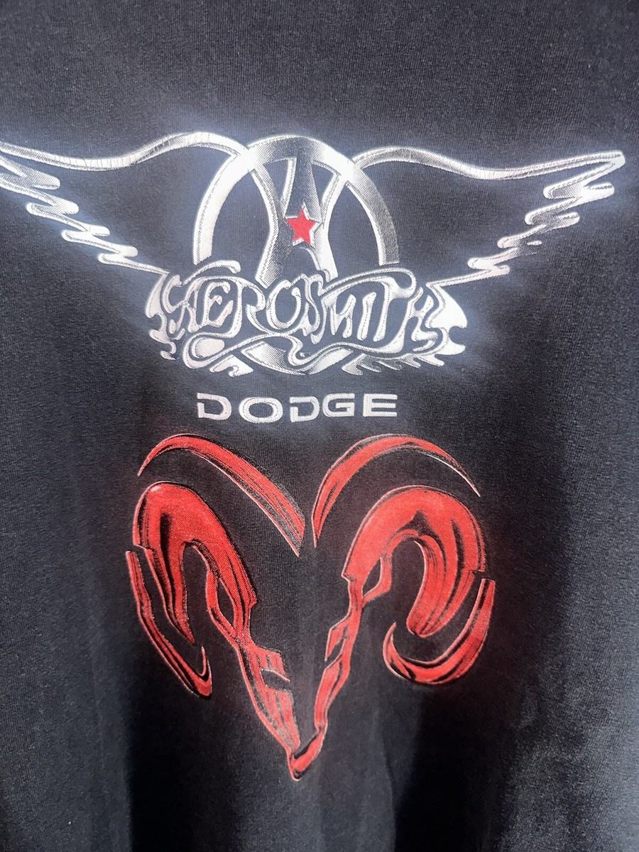 ミュージシャン Vintage Aerosmith Dodge 2001 Tour XL Vintage 2001 Aerosmith Dodge Black Tour Shirt Size XL | eBay