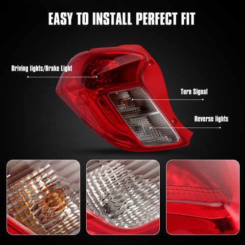 For Chevy Spark 2016 2017 2018-2022 Tail Light Brake Rear Lamp Left Driver/LH - Picture 4 of 10