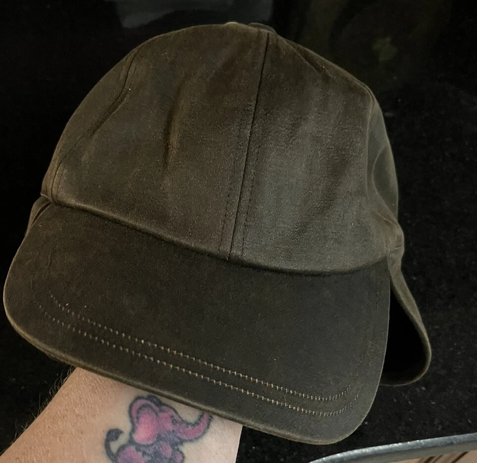 San Diego Hat Company Hat Brown Cap Neck Flap Cold Weather New Tags Sz L/XL - Image 2 of 4