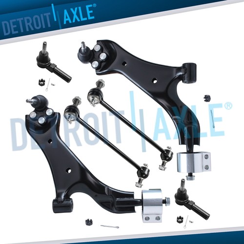 Front Lower Control Arms Ball Joints Sway Bar Tie Rod for 2008 2009