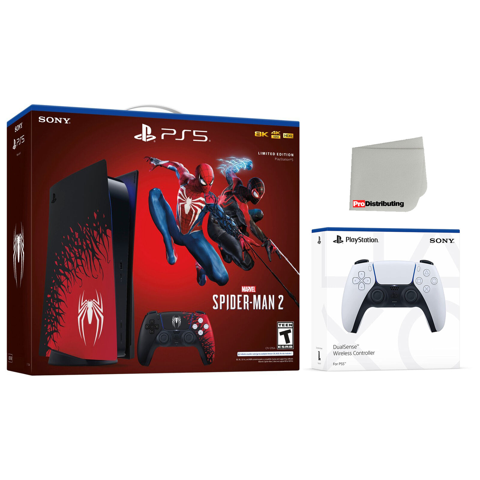 Fingerhut - Sony PlayStation 5 Console Bundle with Accessories Kit and  Spider-Man: Miles Morales