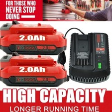 2.0Ah 20V For Craftsman V20 20 Volt MAX Li-ion Battery /Charger CMCB202 CMCB201