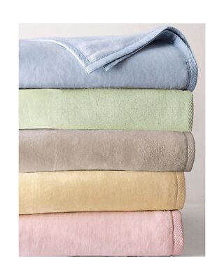 Sferra Brothers St. Moritz - Queen Blanket White FULL/QUEEN BLANKET 90X90