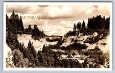 C.1940 RPPC CALIFORNIA ? PLACER MINE DIGGINGS Postcard P48
