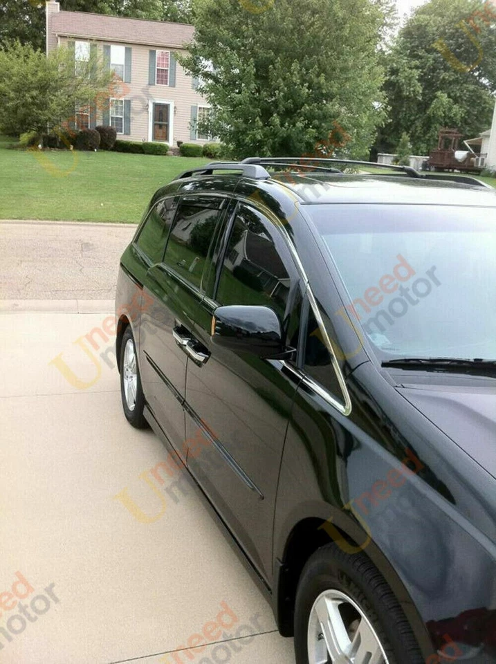 Se adapta a Honda CRV 2007-2011 en canal ventilación ventana viseras sol lluvia protector deflector Foto 4 de 4