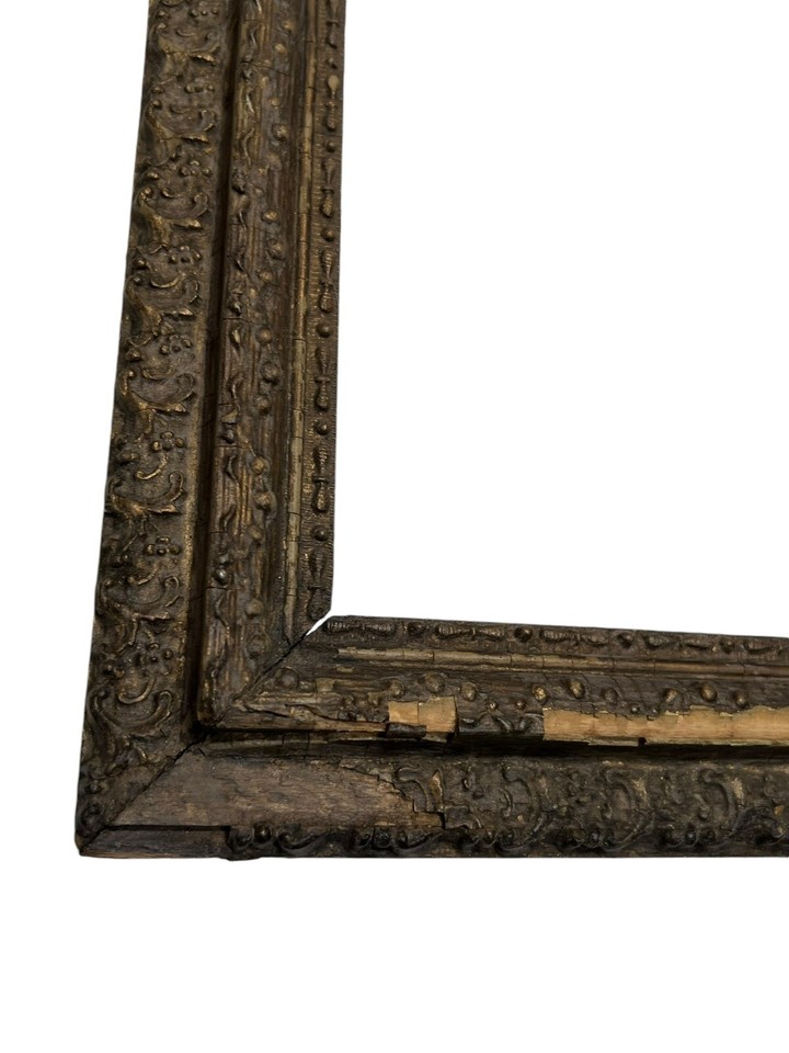 Antique Distressed Ornate Wood Picture Painting Frame Fits 8"x10" (13