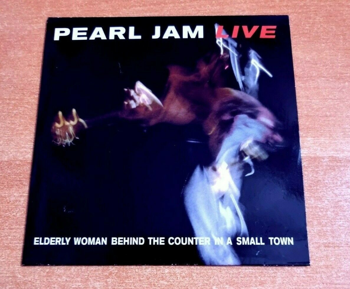 PEARL JAM Elderly woman behind the counter ULTRA RARE