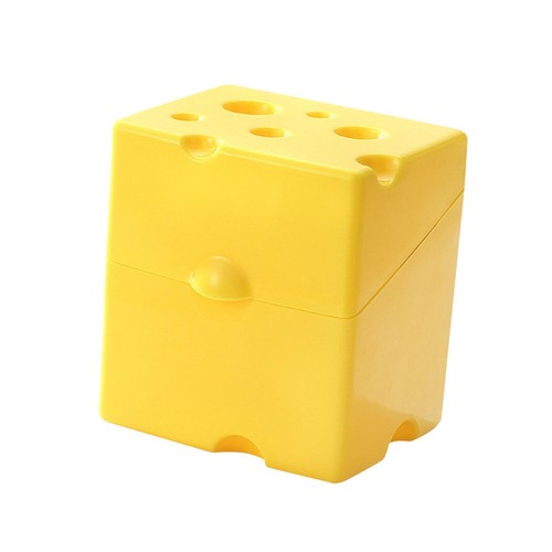 Flip Cover Cheese Box Kitchen Tools Supplies Cheese Slice Container Portable - Picture 4 of 8