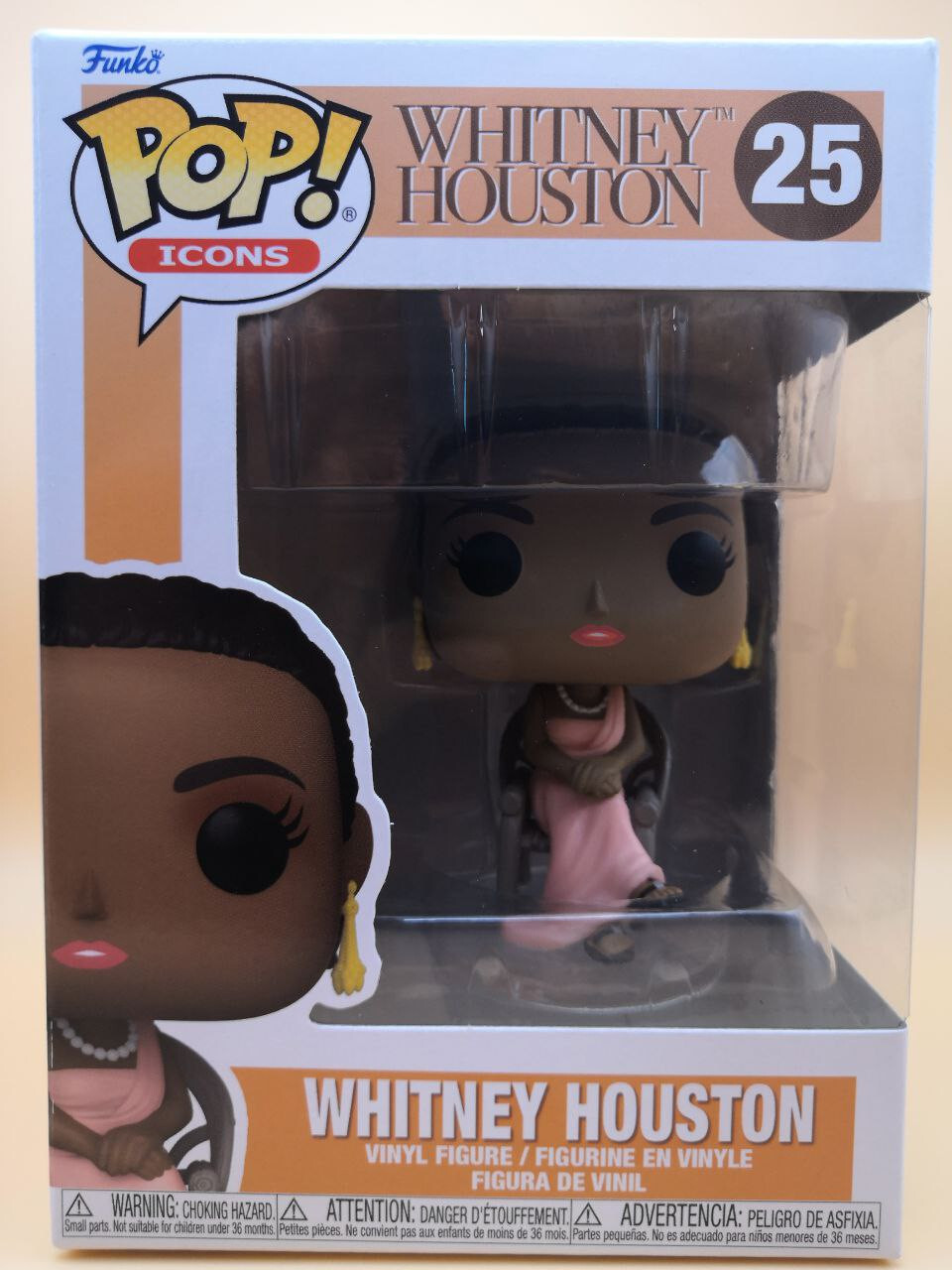 Funko Pop! Whitney Houston 25 Icons W/ Protector - P36