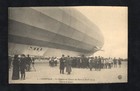 Germany 1913 postcard  WW1  Zeppelin Mail, Airmail RR