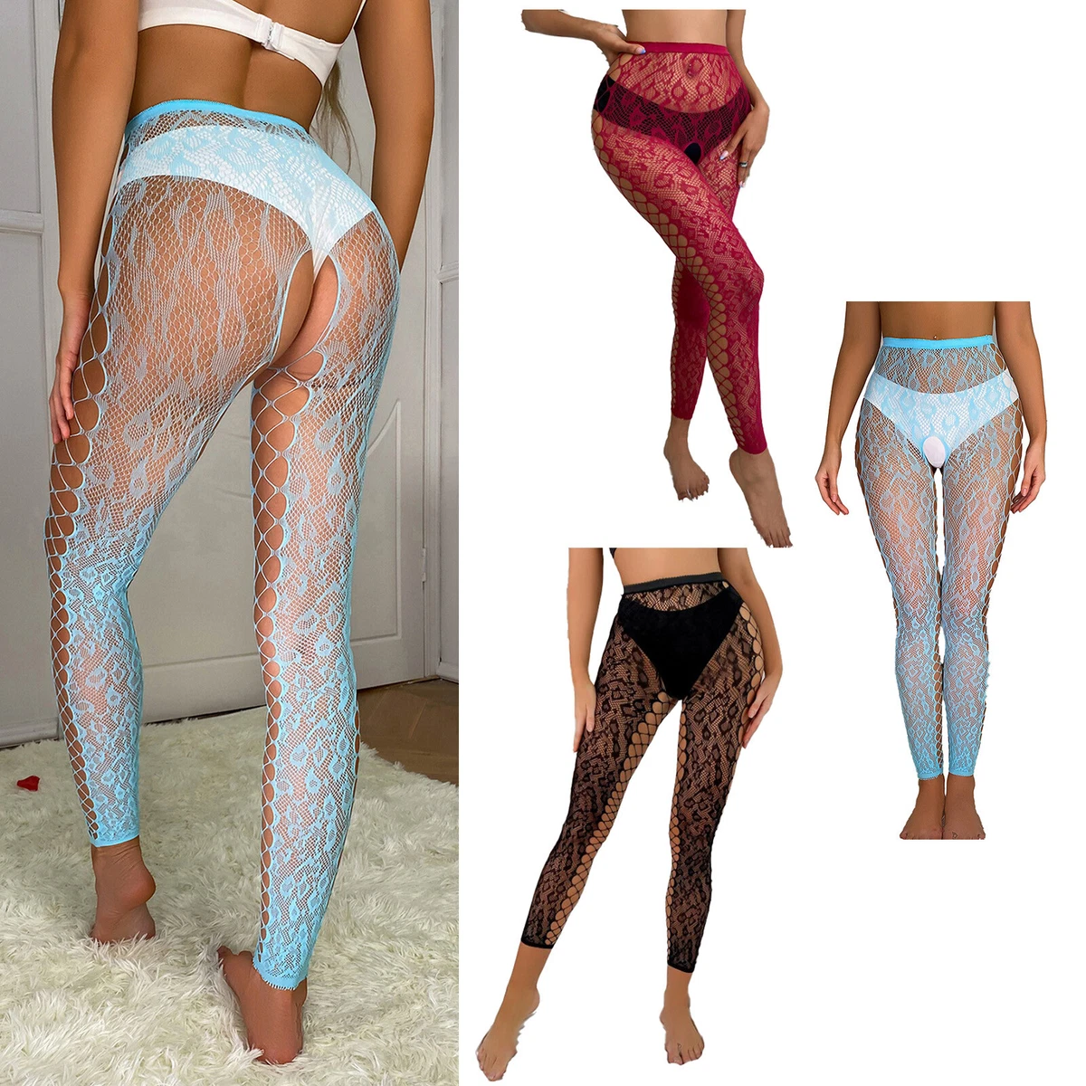 Mesh see shop through leggings