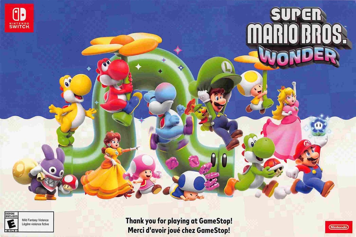 Nintendo Switch Super Mario bros wonder&Mario party Super Mario Bros.™ Wonder for Nintendo Switch - Nintendo