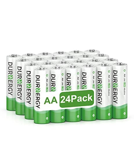 AA Batteries 24 Pack, 10-Year Shelf Life, Double AA Batteries 2800mAh for Clo...