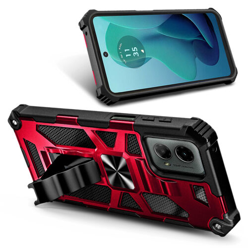 Funda Para Motorola Moto g 5G 2024 (XT2417) Soporte Teléfono Cubierta + Vidrio Templado - Imagen 18 de 26
