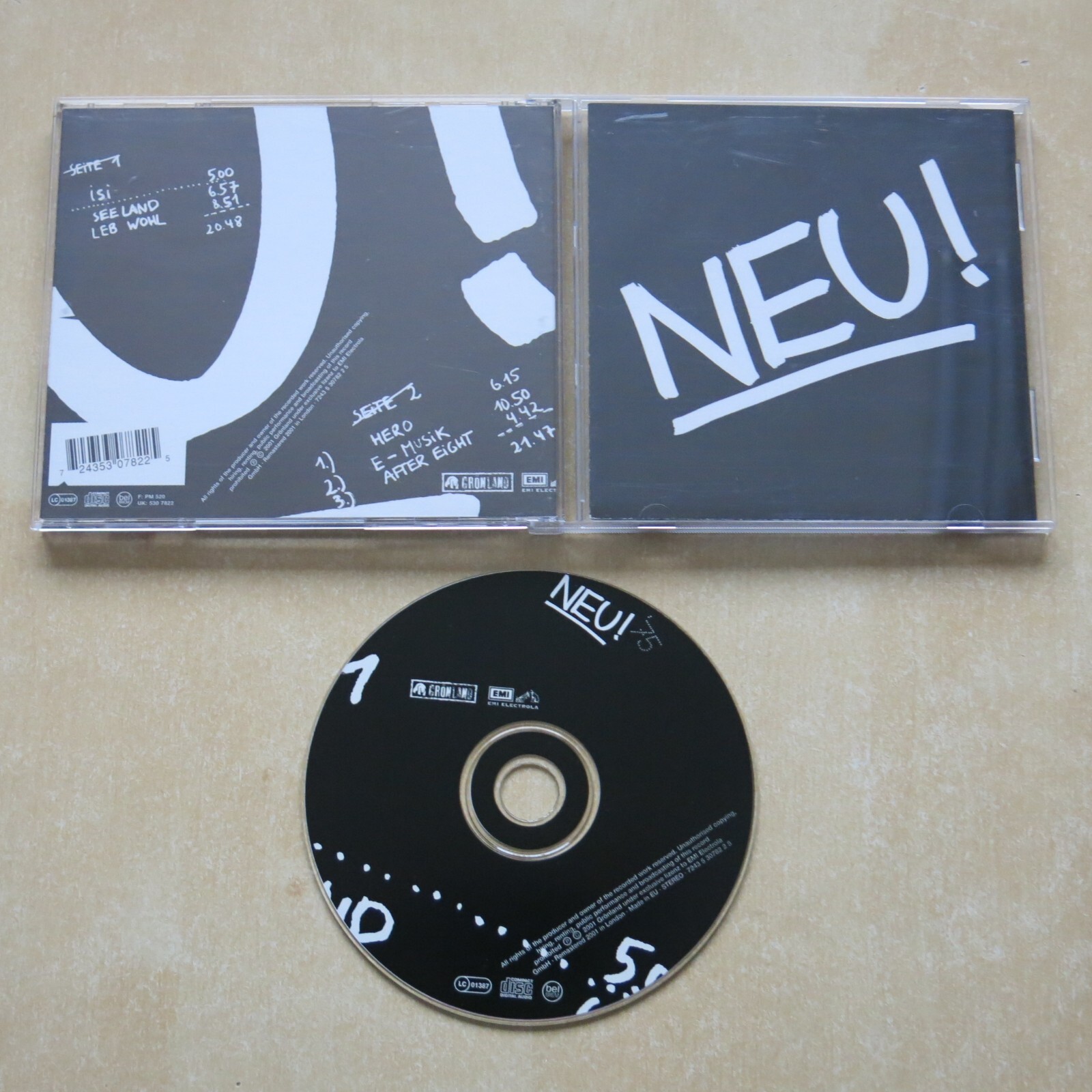 NEU! Neu!  - CD album Krautrock