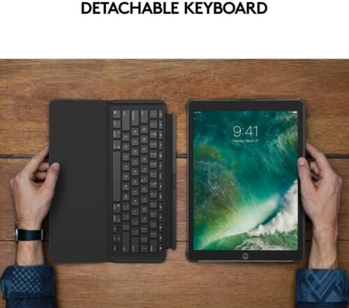 Logitech Slim Combo iPad Case with Detachable Keyboard, For Air 3rd Blue - Picture 6 of 6