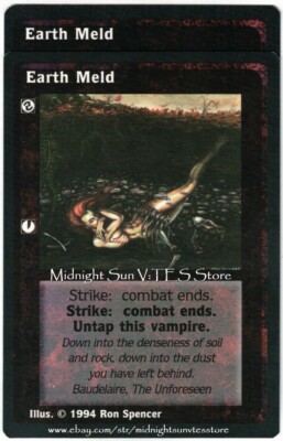 Earth Meld x2 Jyhad V:TES VTES Vampire CCG | eBay