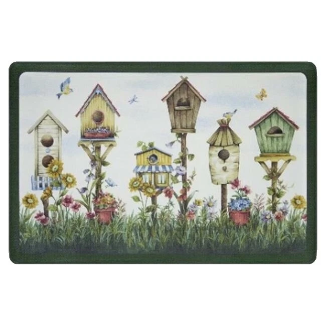 Floral Contemporary Door Mats & Floor Mats