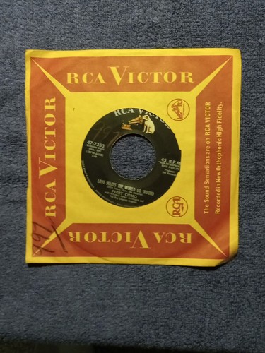 Perry Como - Love Makes The World Go 'Round / Mandolins In The - 45 RPM RECORD - Picture 4 of 4