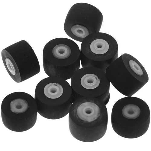 10X Kassette Tape Pinch Roller Audio Prise Walzen Gummi Videorekorder Pressrolle