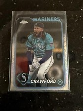 2024 Topps Chrome Logofractor Edition #14 J.P. Crawford Seattle Mariners