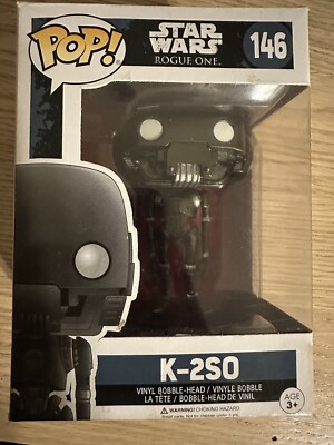 Funko POP! - Star Wars: Rogue One #146 - K-2SO - Sealed | eBay