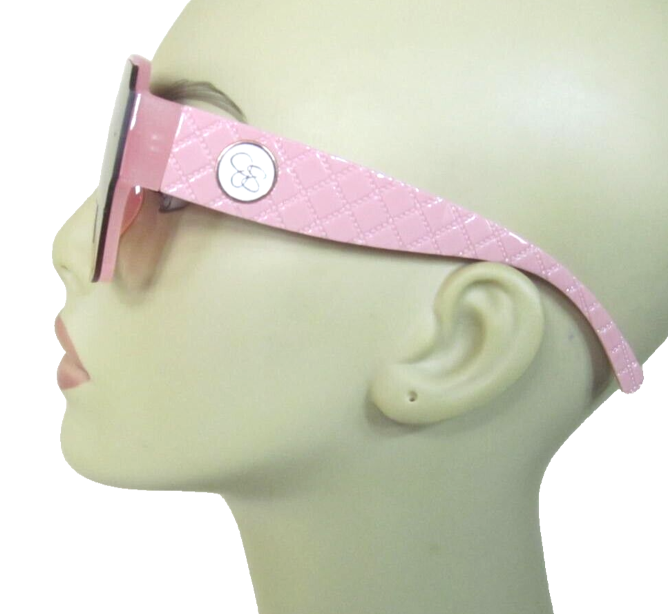 Jessica Simpson Oversized Sunglasses Rose Frame Rose Lenses  display picture 1