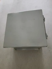SCE NEW 10×10×6 NEMA 12 ENCLOSURE. REPAINTED WITH NO SUBPLATE.