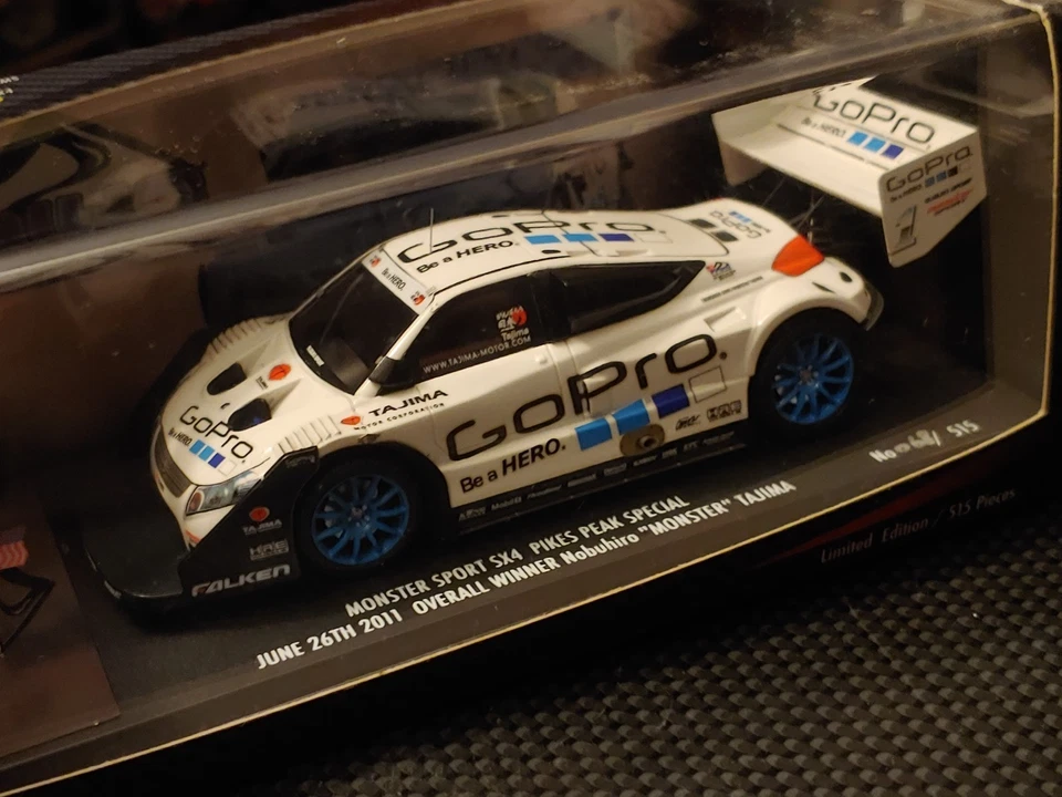 Spark SUZUKI ESCUDO Twin Motor Monster Tajima WINNER PIKES PEAK 2011 - 1:43 Rare - Immagine 3 di 4