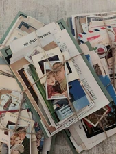 30+ Piece Ephemera Mystery Packs, Vintage/Antique Papers/Photos, Junk Journals
