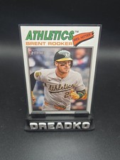 2026 Topps Heritage #103 Brent Rooker Athletics