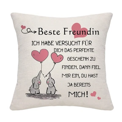 Beste Freund Geschenk für Frauen Beste Freund Kissenbezug forr Frauen Geschen... - Bild 1 von 2