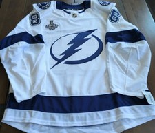 Team Issued MiC Authentic 2020 Cup Nikita Kucherov Tampa Bay Lightning Jersey 