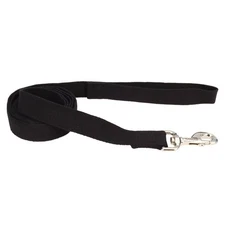 New Earth® Soy Dog Leash, Onyx, Medium/Large - 1" x 6'