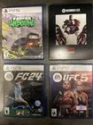 PS5 Game Lot Of 4 Games NFS, UFC 5, FC24 and Madden 22
