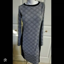 New with Tags Michael Kors Fan Design Dress Size Large