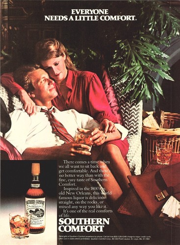 1981 Southern Comfort Liqueur Print Ad - Everyone needs a little comfort.