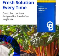 2-Pack Bluelab pH Calibration Solution - pH 4.0 & pH 7.0 18ml