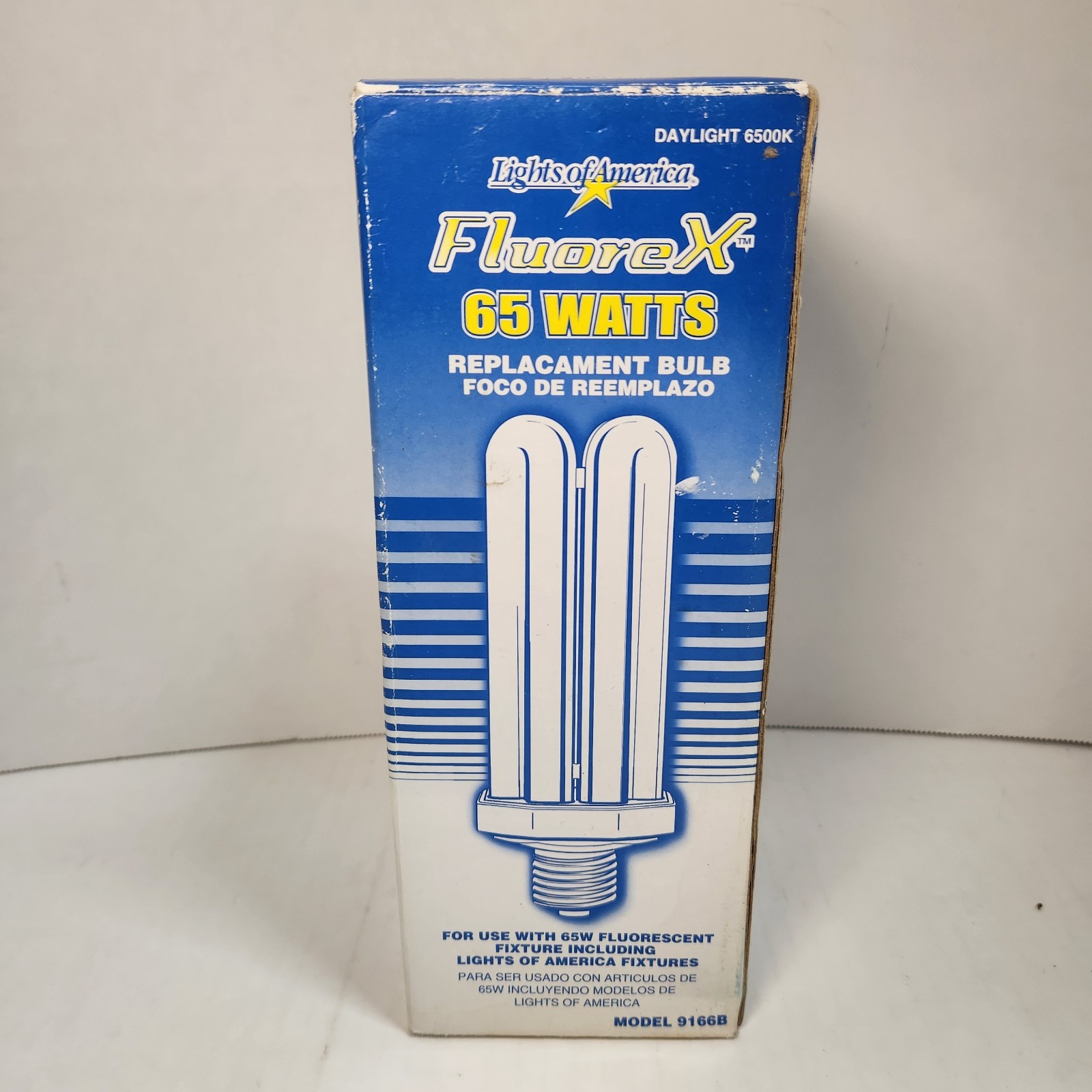 Lights of America Fluorex 65 Watt Fluorescent Light Bulb 9166B 6500K | eBay