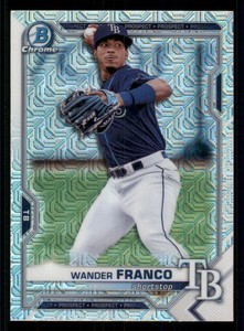 2021 Bowman Chrome Mega Box Prospects Refractors #BCP240 Wander Franco