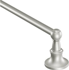 Moen DN4418BN Vale Bathroom 18-inch Towel Bar in Brushed Nickel