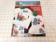 Daisy Kingdom Sleepy Santa No-Sew Applique 6333.