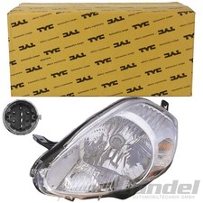TYC HAUPTSCHEINWERFER H4 LINKS passend f&uuml;r FIAT GRANDE PUNTO 1.2 - 1.9 T-JAT