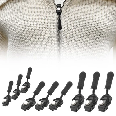 MARKENLOS ZipperFix Reißverschluss Reparatur Set 9 Stück Universal Zipper Ersatz Kit