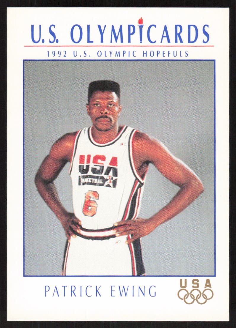 1992 Impel Olympicards 1992 U.S. Olympic Hopefuls Patrick Ewing #10
